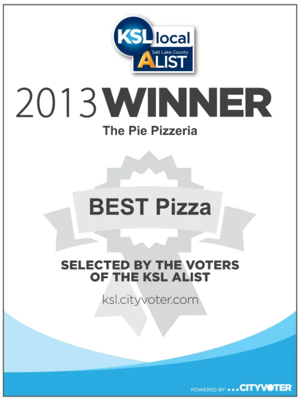 KSL A-List Best Pizza &mdash; 2013